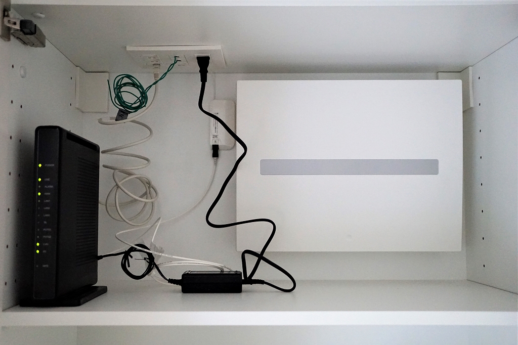 分電盤＆情報分電盤（弱電板）の設置位置は戸棚の中 | 建築家と建てる